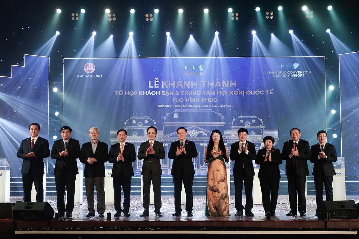 Khánh thành Tổ hợp Khách sạn & Trung tâm hội nghị quy mô lớn của FLC tại Vĩnh Phúc