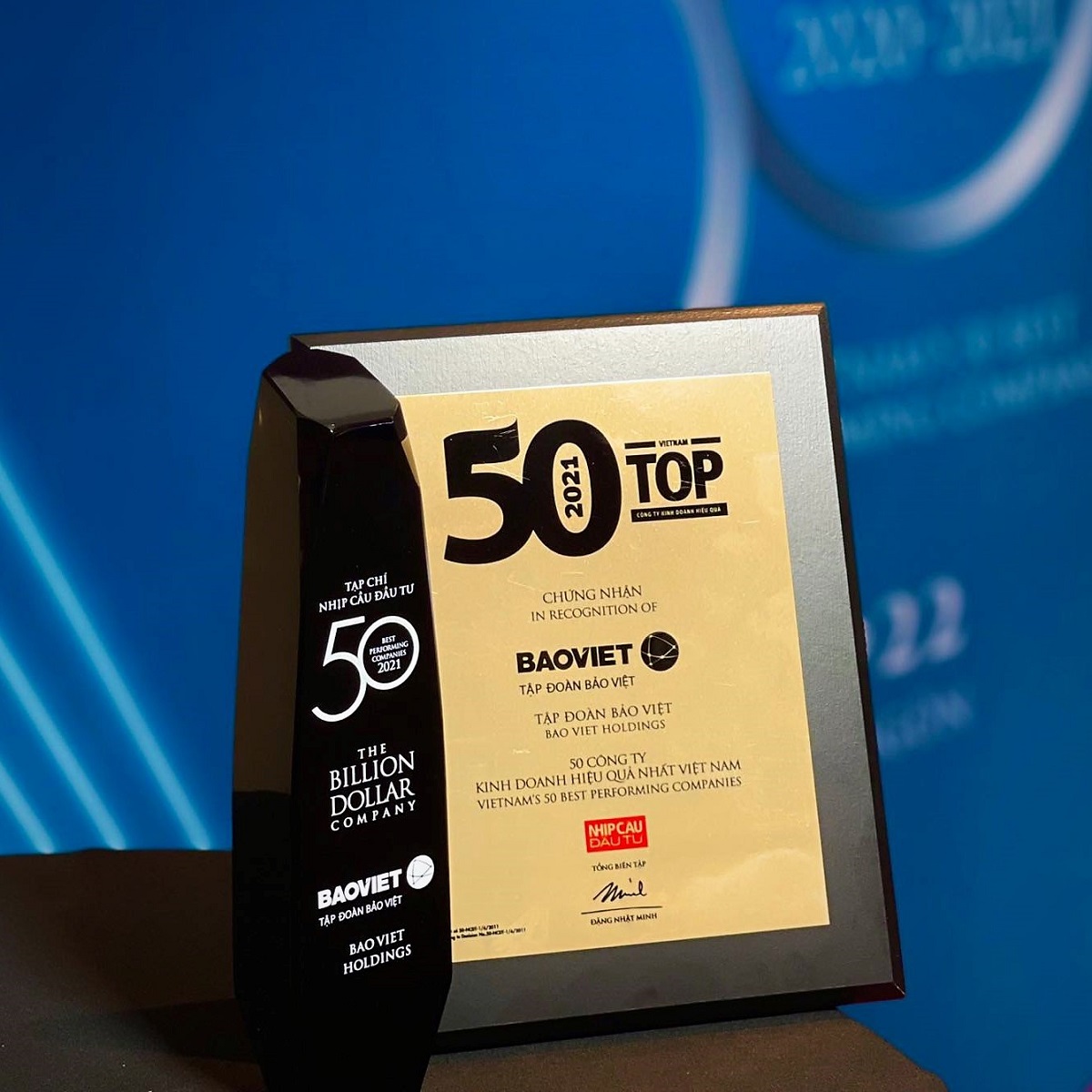 Tập đoàn Bảo Việt (BVH): dẫn đầu ngành bảo hiểm trong Top 50 công ty kinh doanh hiệu quả nhất Việt Nam