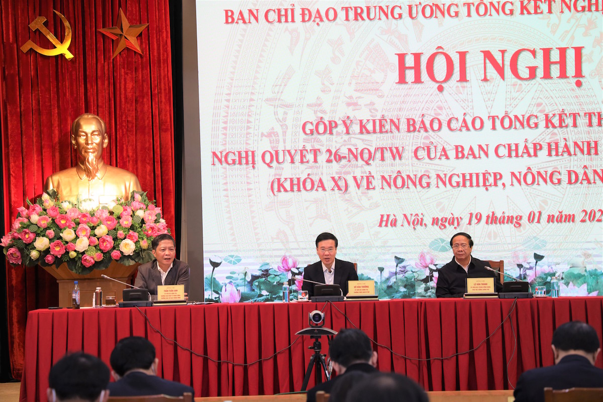 Cần có Nghị quyết mới về nông nghiệp, nông dân, nông thôn phù hợp tình hình mới