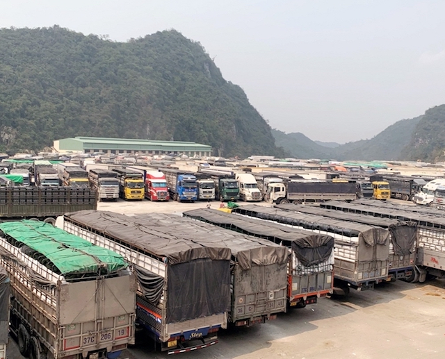 Sắp có giải pháp giảm ùn tắc hàng hoá xuất khẩu tại các cửa khẩu phía Bắc