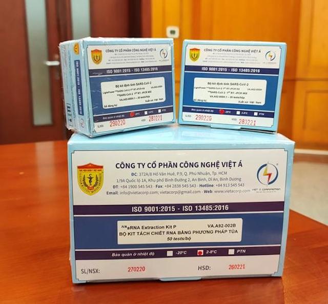 Việt Á nhập kit xét nghiệm từ Trung Quốc chỉ với giá 21.000 đồng