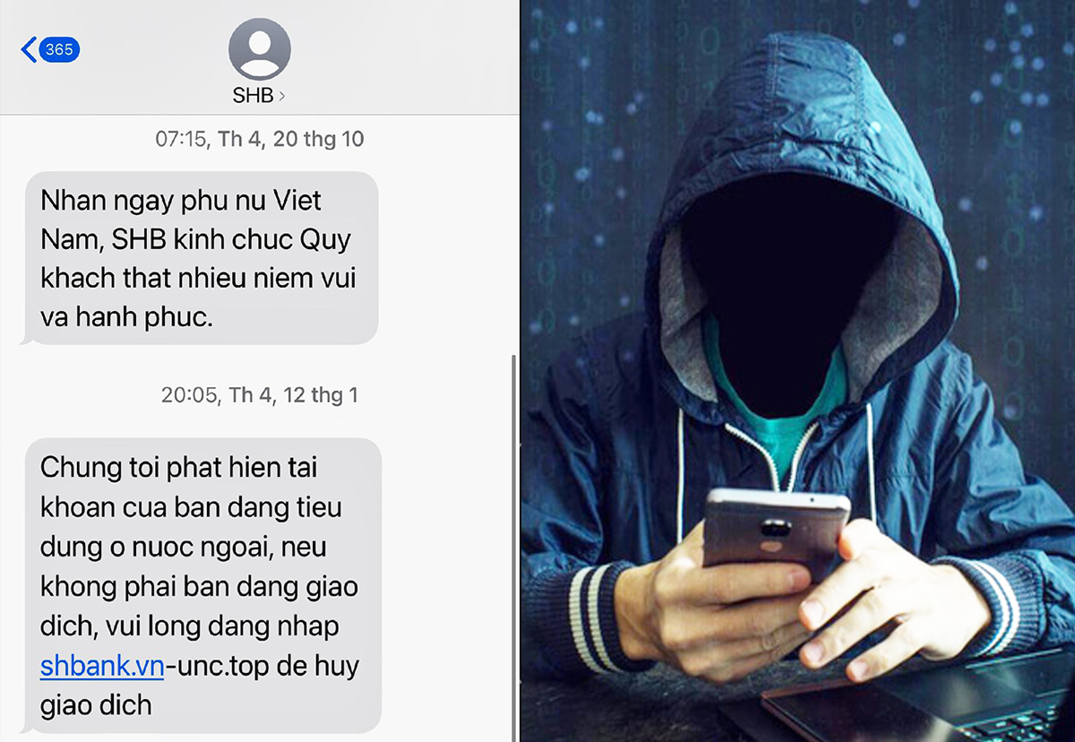'Giải mã' chiêu giả danh ngân hàng nhắn tin lừa đảo