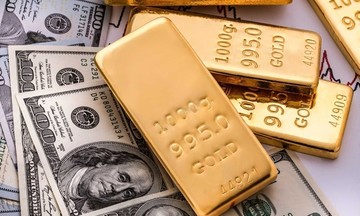 Giá vàng thế giới mất mốc 1.800 USD/ounce, thấp hơn trong nước 13 triệu đồng/lượng