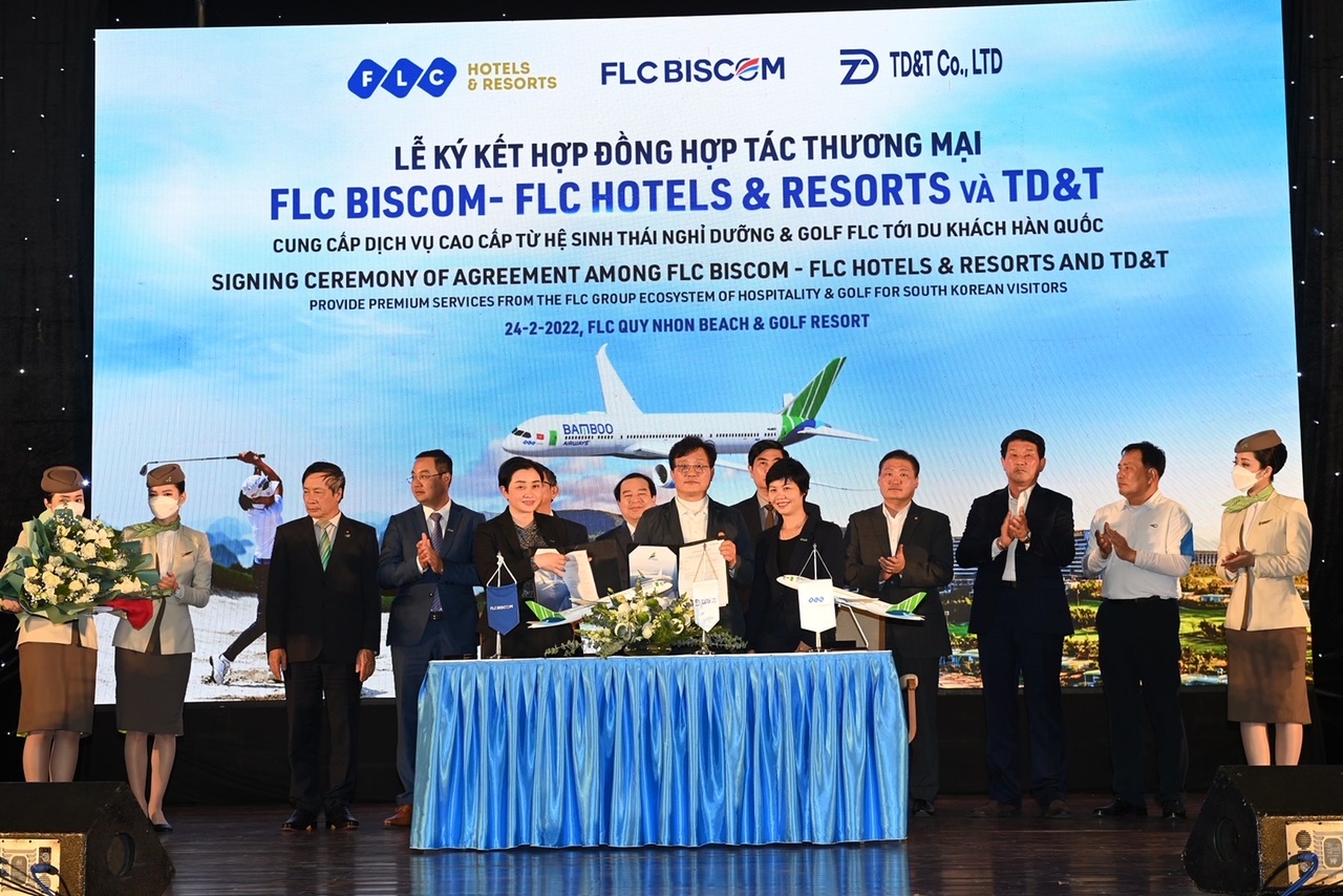 Gần 30 chuyến bay Bamboo Airways sẽ đưa khách Hàn Quốc đến FLC Quy Nhơn ngay trong quý 2/2022