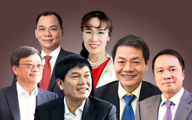 6 tỷ phú USD của Việt Nam sở hữu tổng tài sản ròng 18,4 tỷ USD