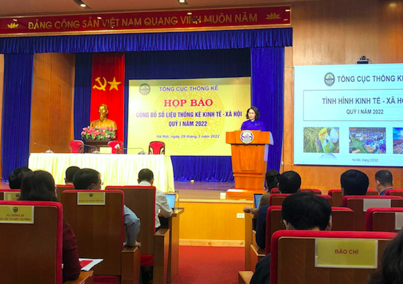 GDP quý I/2022 tăng 5,03%, doanh nghiệp thành lập mới tăng 18,1%