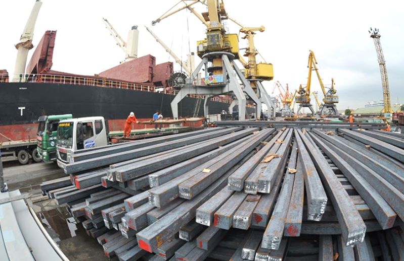 Xuất khẩu thép đạt 2,3 tỷ USD, nhập khẩu lên tới 3,1 tỷ USD