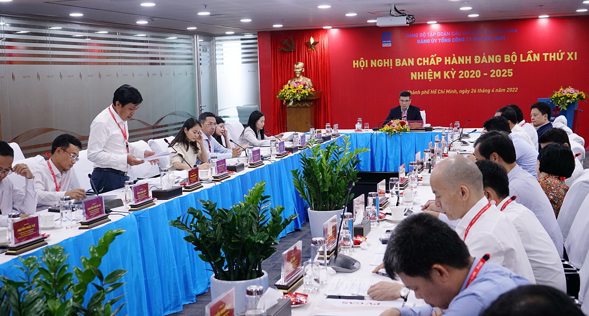 Ban chấp hành đảng bộ PV GAS tổ chức hội nghị thường kỳ lần thứ XI