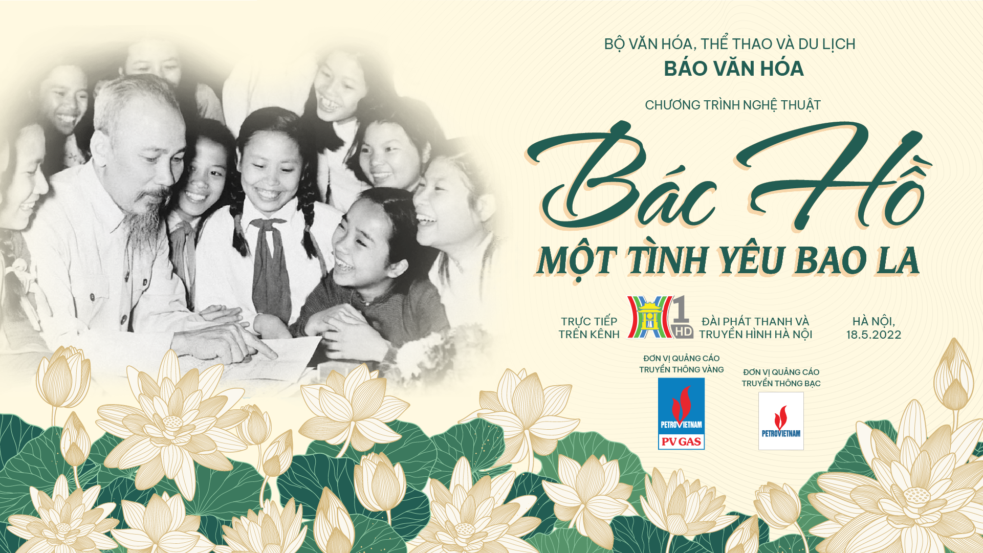 Chương trình nghệ thuật Bác Hồ một tình yêu bao la: Mừng sinh nhật Bác