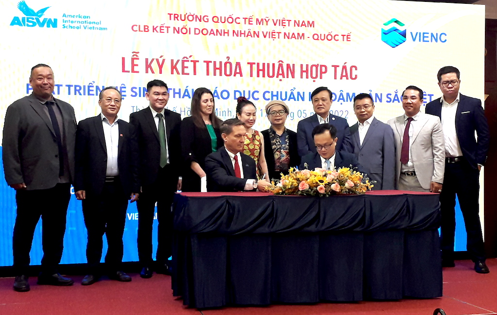 Mở rộng kết nối giáo dục quốc tế với cộng đồng doanh nhân