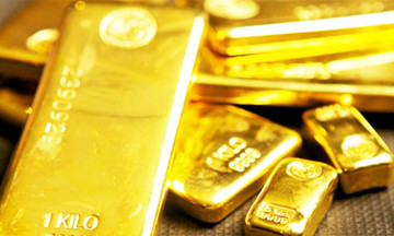 Giá vàng trong nước đảo chiều đi xuống nhưng vẫn sát ngưỡng 70 triệu đồng/lượng