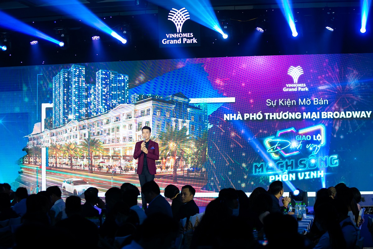 Nhà phố thương mại Broadway khuynh đảo thị trường trong sự kiện mở bán