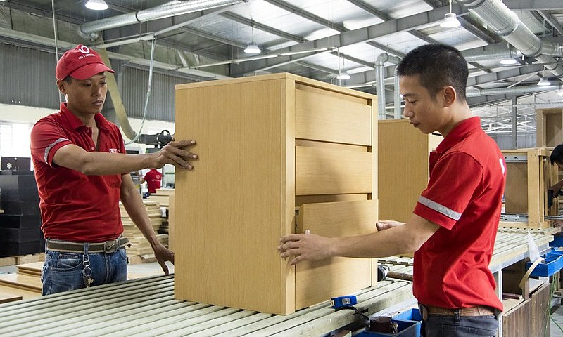 Xuất khẩu sang Trung Quốc chiếm 10-12% tổng giá trị xuất khẩu gỗ của Việt Nam