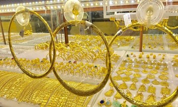 Giá vàng trong nước điều chỉnh giảm từ 50.000 - 150.000 đồng/lượng