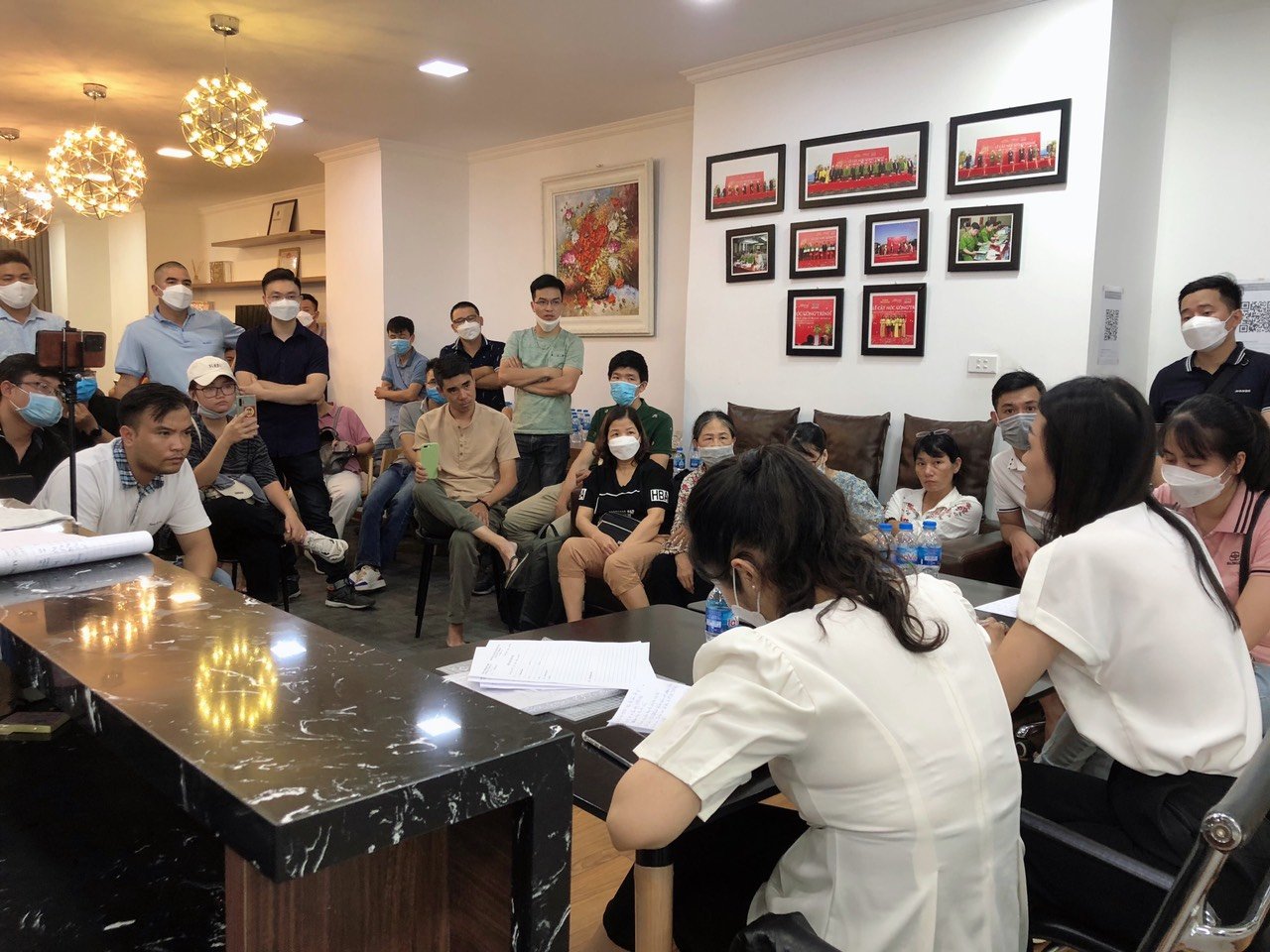 Chủ đầu tư dự án Athena Complex Pháp Vân tổ chức đối thoại với cư dân