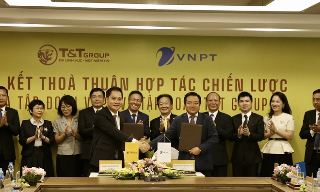 Tập đoàn T&amp;T Group hợp tác chiến lược toàn diện với Tập đoàn VNPT
