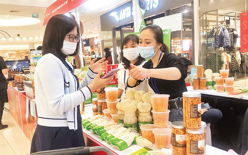 Lấp khoảng trống kết nối để HTX đưa nông sản vào siêu thị