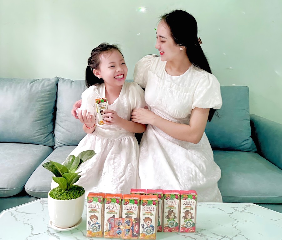 Nutifood ra mắt dòng sản phẩm mới NuVi Nước rau củ quả