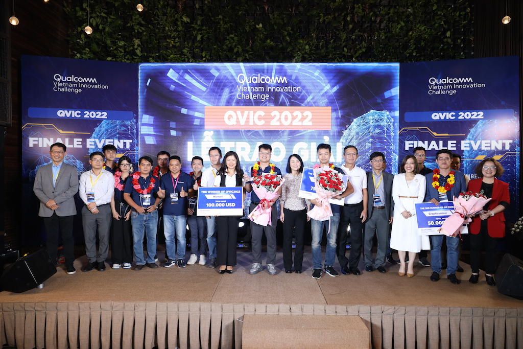 Qualcomm Việt Nam 2022: Trao 5 tỷ đồng cho Top 3 công ty khởi nghiệp