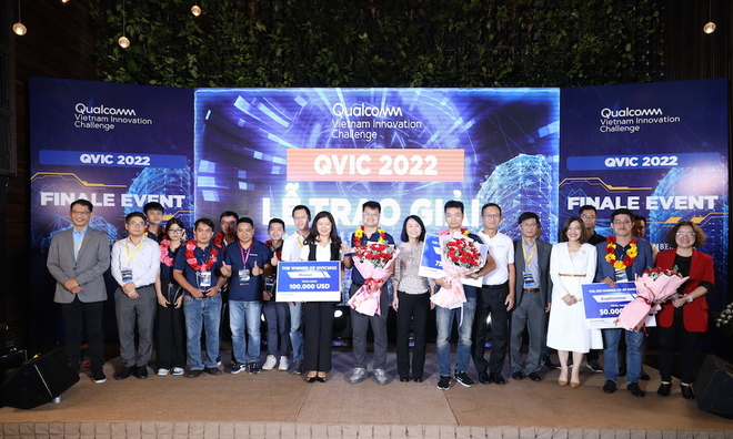 Qualcomm Việt Nam 2022: Trao 5 tỷ đồng cho Top 3 công ty khởi nghiệp