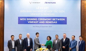 VinFast và Renesas hợp tác phát triển công nghệ ô tô điện