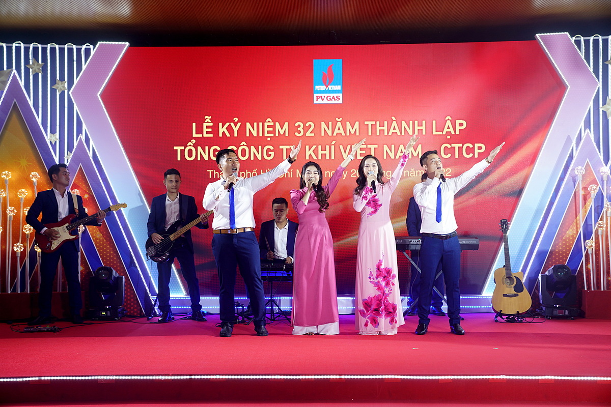 Lễ kỷ niệm 32 năm thành lập PV GAS – khẳng định sức mạnh đoàn kết và văn hóa doanh nghiệp