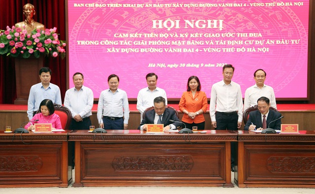 Vành đai 4-Vùng Thủ đô: Phấn đấu bàn giao 70% mặt bằng, khởi công vào tháng 6/2023