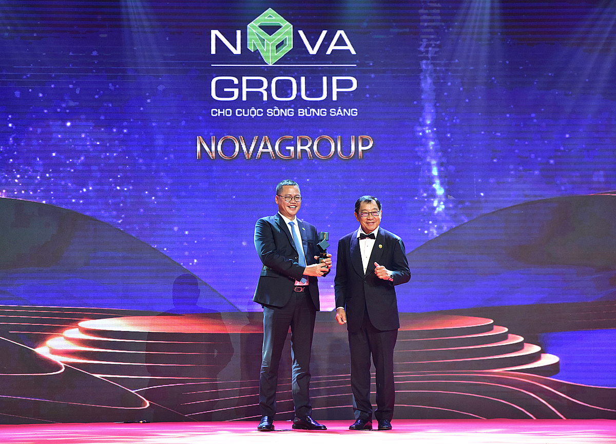 NovaGroup đón nhận giải thưởng “Doanh nghiệp xuất sắc châu Á”