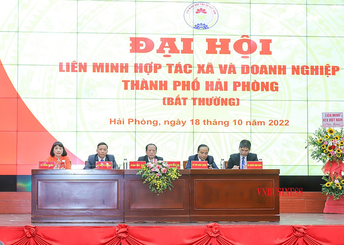 Đại hội (bất thường) Liên minh Hợp tác xã và Doanh nghiệp TP.Hải Phòng