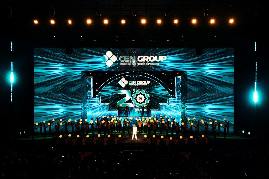 Kỉ niệm 20 năm thành lập Cen Group tổ chức Đại lễ hội “Hiện thực hóa triệu ước mơ” và công bố nhận diện thương hiệu mới