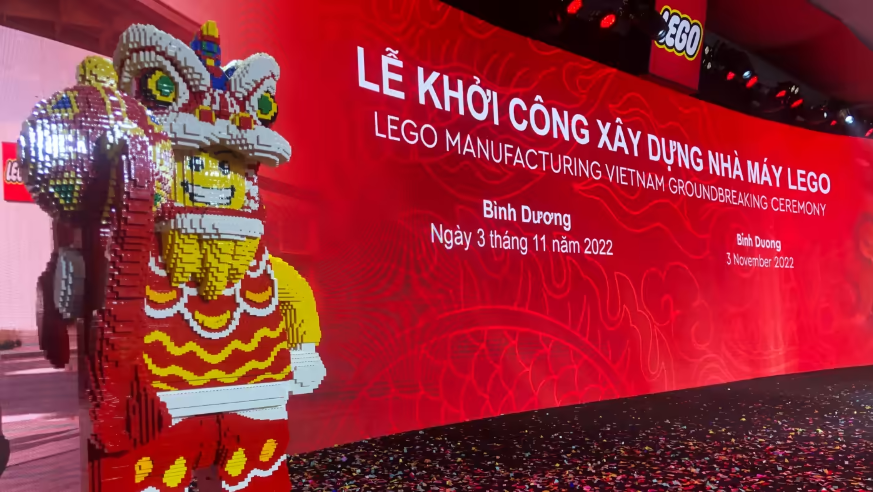 Lego khởi công xây dựng nhà máy trung hòa carbon trị giá 1 tỷ USD tại Việt Nam