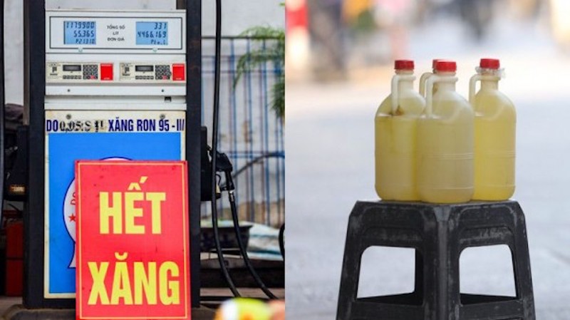 Bộ Công Thương: Không cấm người dân mua xăng bằng can, chai nhựa nhưng sẽ xử phạt cây xăng tự phát