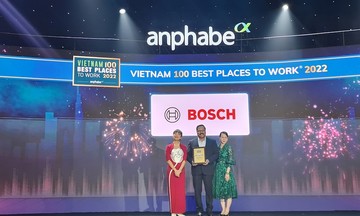 Bosch ‘thắng lớn’ với nhiều giải thưởng tuyển dụng uy tín ở Việt Nam và thế giới