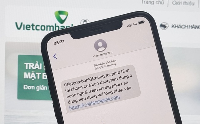 Cảnh báo thủ đoạn mạo danh thương hiệu ngân hàng lừa đảo khách hàng