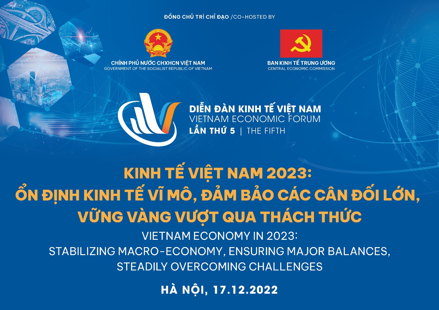 Ban Kinh tế Trung ương tổ chức Diễn đàn Kinh tế Việt Nam lần thứ 5