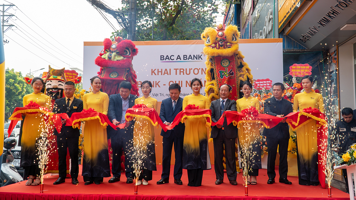 Ra mắt tại Phú Thọ, BAC A BANK tham gia vào vùng kinh tế trung du Bắc Bộ