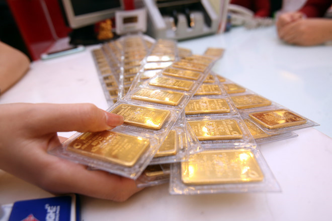 Giá vàng trong nước vẫn duy trì gần mức 67 triệu đồng/lượng