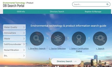 EIDB: Cổng thông tin tìm kiếm cơ sở dữ liệu về sản phẩm công nghệ môi trường
