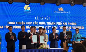 Hải Phòng ký kết hợp tác quảng bá du lịch với Vietnam Airlines
