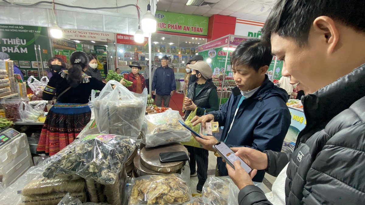 Nông sản 'mùa Tết' đem về doanh thu trăm triệu đồng mỗi ngày cho HTX