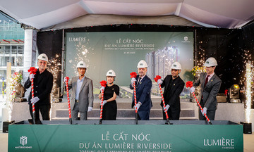 Masterise Homes chính thức cất nóc dự án LUMIÈRE riverside