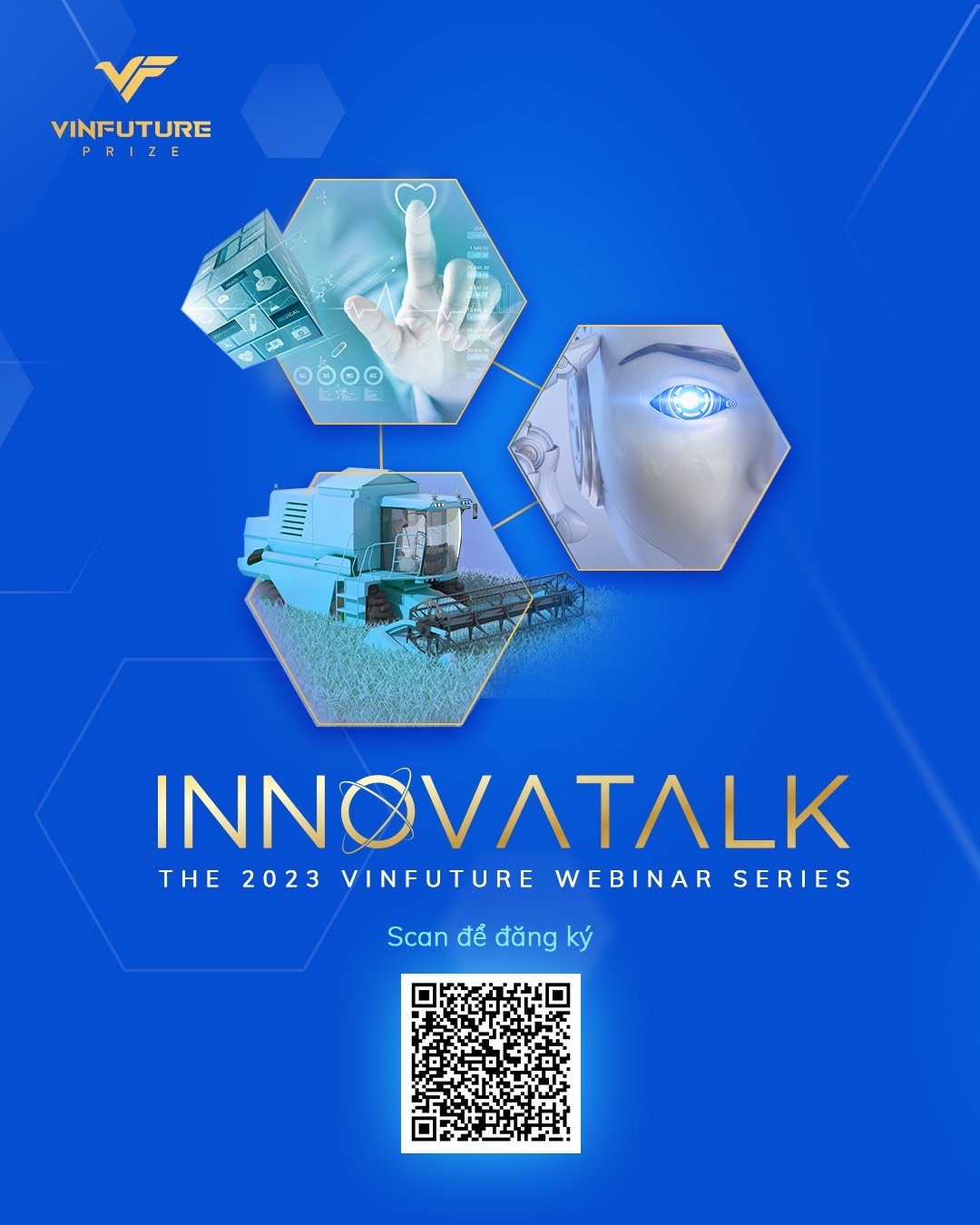 Quỹ VinFuture khởi động chuỗi hội thảo trực tuyến “Innovatalk 2023”