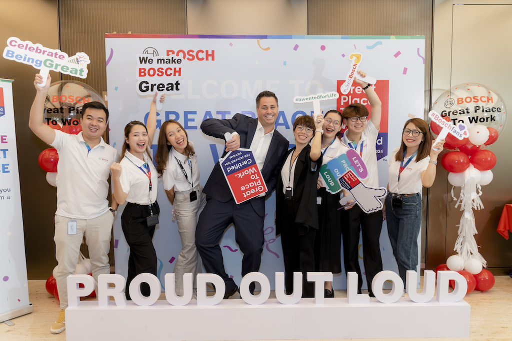 Bosch Việt Nam đạt chứng nhận “Great Place to Work” năm 2023