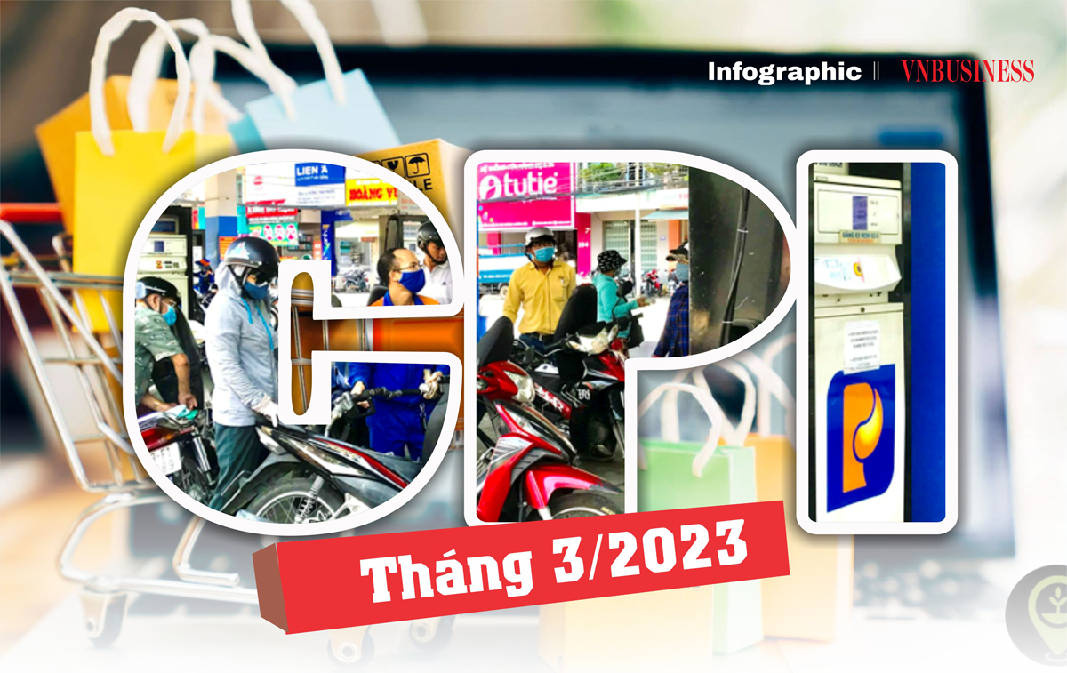 Tháng 3, CPI giảm 0,23%