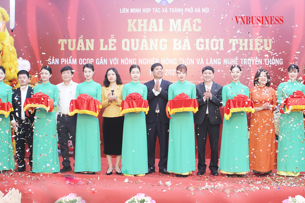 Cơ hội kết nối cung cầu tại 'Tuần lễ sản phẩm OCOP' Hà Nội