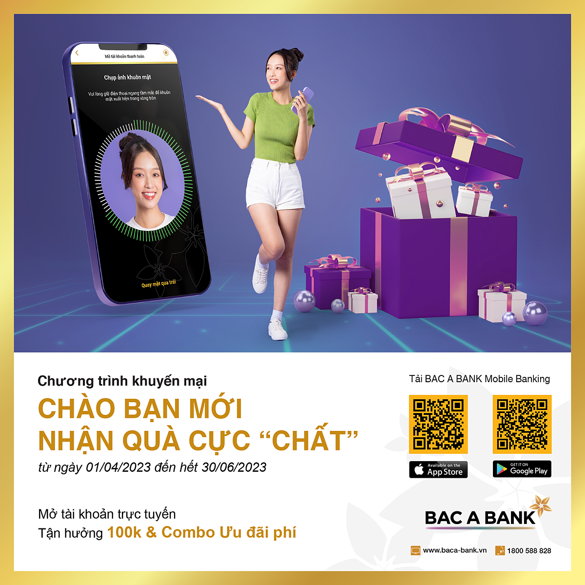 BAC A BANK tưng bừng ưu đãi “Chào bạn mới – Nhận quà cực chất”