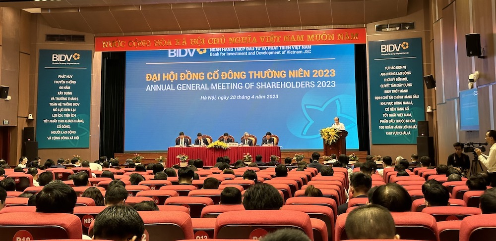 ĐHĐCĐ BIDV: Tiếp xúc với 38 nhà đầu tư để phát hành riêng lẻ 9% cổ phần
