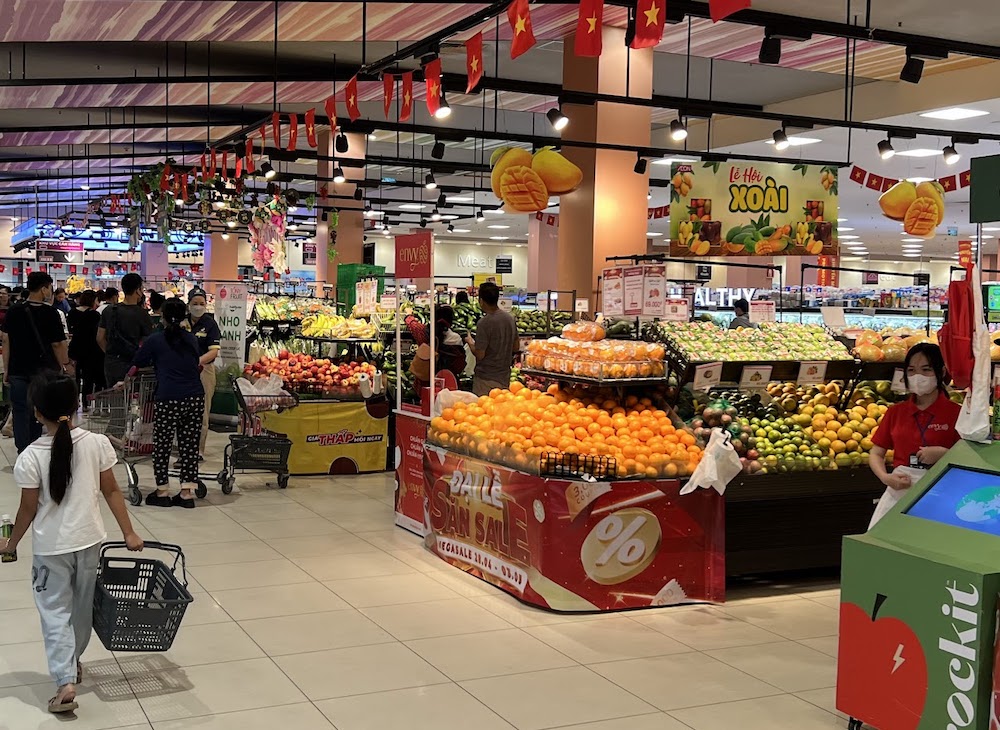 Sức mua thực phẩm giảm, giá cả ổn định trong dịp nghỉ lễ dài