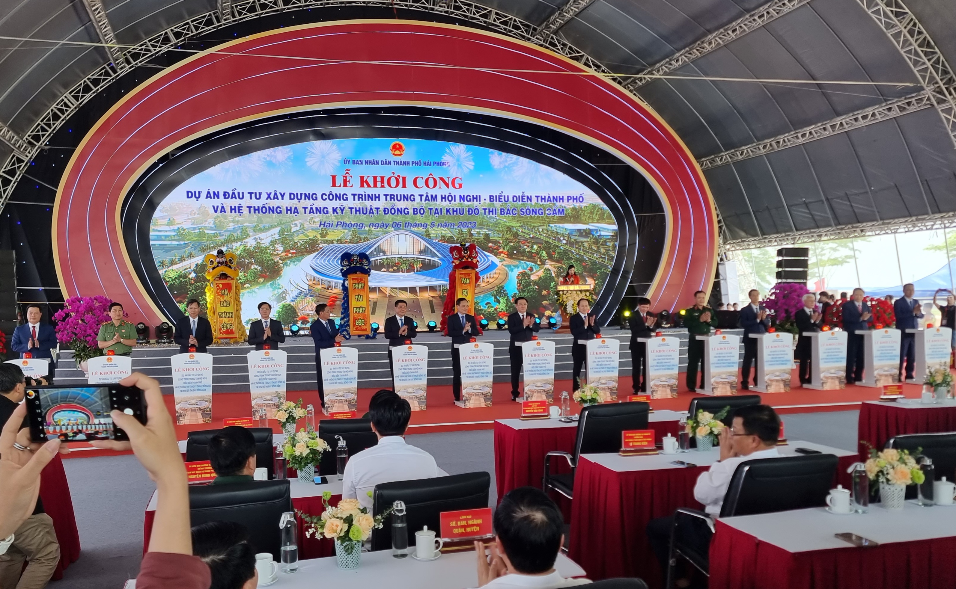 Hải Phòng: Chi gần 2.337 tỷ đồng để tiếp tục hoàn thiện hạ tầng Khu đô thị Bắc sông Cấm
