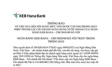 Ngân hàng KEB Hana - Chi nhánh Hà Nội